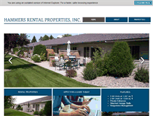 Tablet Screenshot of hammersrentalpropertiesinc.com